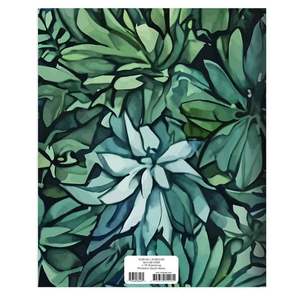 2026 Succulent Large Monthly Planner